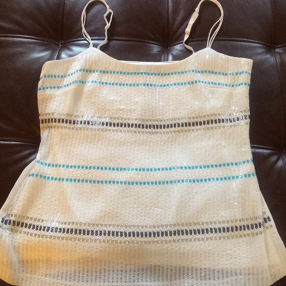 WHBM sparkle tank -size M  Beautiful, new with tags